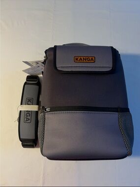 Kanga Midnight Blue Cooler bag with Front Zip Pocket